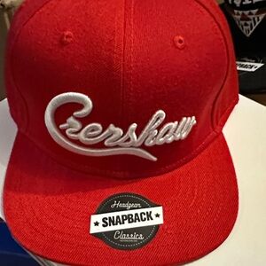 Crenshaw Red Snapback Hat